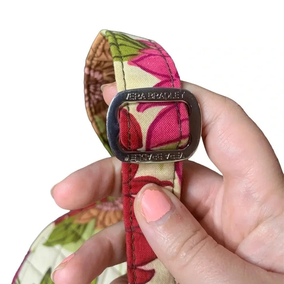 Vera Bradley Hello Dahlia Lizzy Crossbody Handbag - Picture 7 of 7